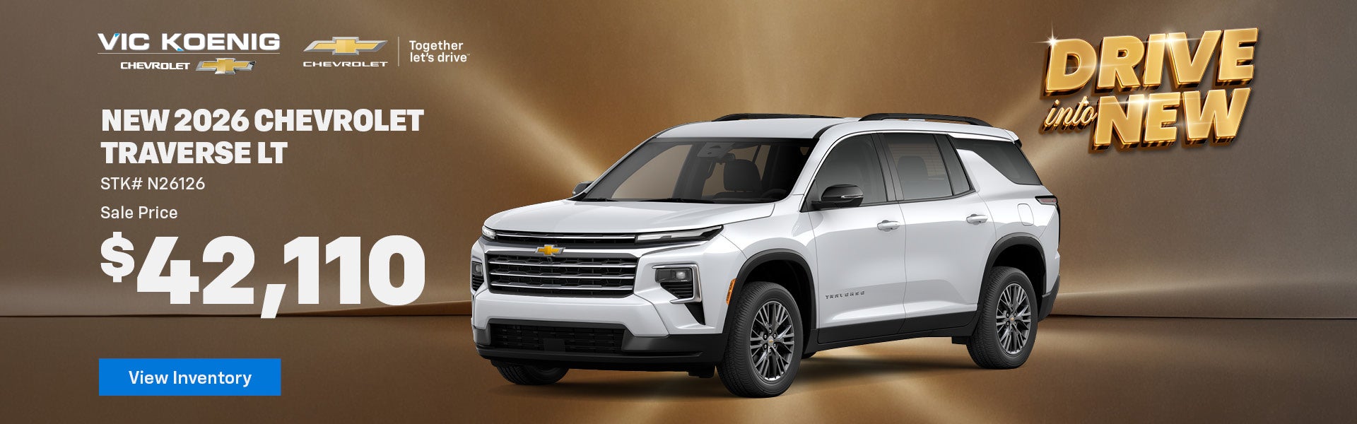 2026 Chevrolet Traverse Model Offer